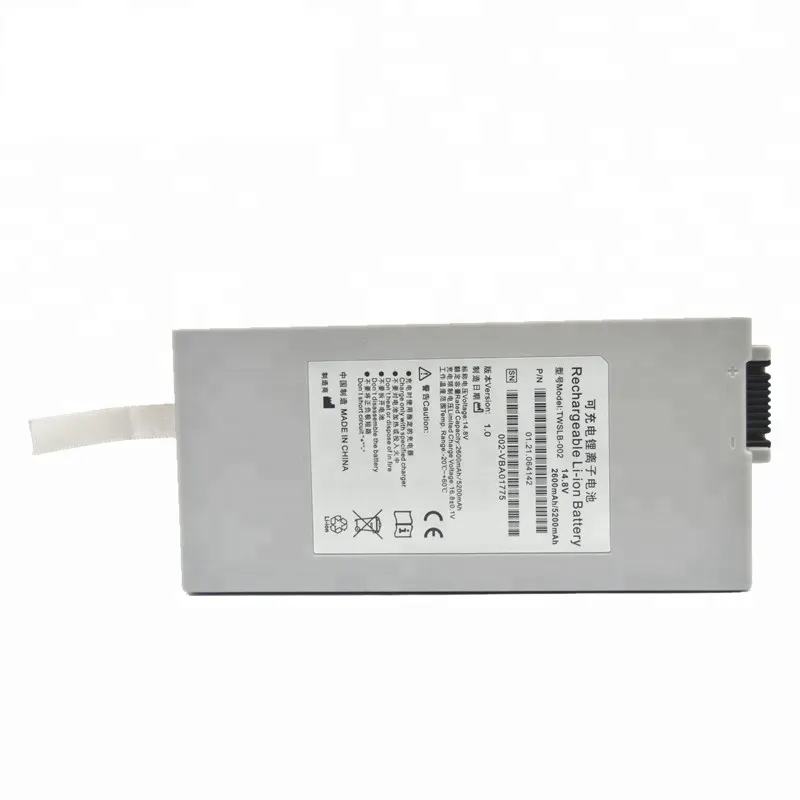 TWSLB-002 Monitor Battery 14.8V 2600mAh Li-ion Replacement Battery li-polymer 2600mah IM50 M50R Drager Vista 129 IM8B F2 M8B