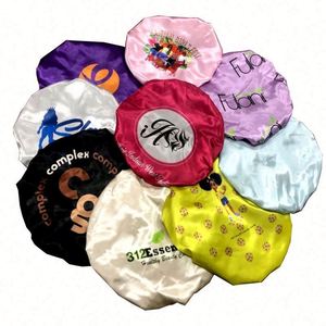 Custom Women's Silky Satin Polyester <b>Cookie</b> Monster Baddie Bandanna Head Bonnet for Beach & Outdoor Casual Wear - Product Image 1