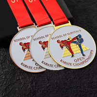 Médaille bon Zinc support blanc alliage 2D/3d or prix Taekwondo personnalisé Sport médaille en métal pour carnaval