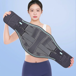 Cinturón Lumbar Extra Ancho de 32 cm para Hernia Discal y Distensión - Soporte Lumbar Transpirable para Alivio del Dolor - Product Image 1
