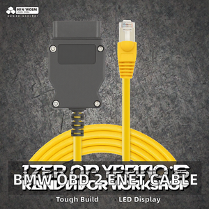 Hochwertiges OBD 2 Ethernet ENET Gelbes Kabel BMW-Kompatibel Verstecktes Hochwertiges Programmierkabel mit 1-Jahres-Garantie - Product Image 3