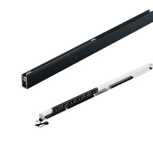 <span class=keywords><strong>Porte</strong></span> intérieure intelligente de luxe à rail unique <span class=keywords><strong>Porte</strong></span> électrique <span class=keywords><strong>coulissante</strong></span> <span class=keywords><strong>automatique</strong></span> à <span class=keywords><strong>ouverture</strong></span> unique Portes coulissantes en verre sans cadre en aluminium capteur - Product Image 6