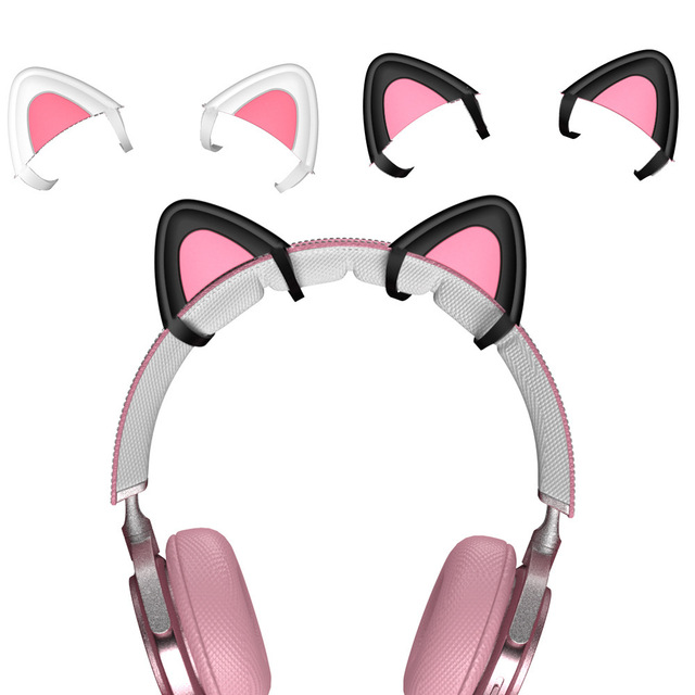 Universal Headphone Accessories Cat Ear Headset Cute Decoration Cat Ear Kit