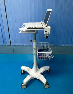 Medische Trolley Kar Ziekenhuis Trolley Kar Met Veiligheidsvoorzieningen Ontworpen Voor Laptops En Scanners Voor Supermarkt - Product Image 3