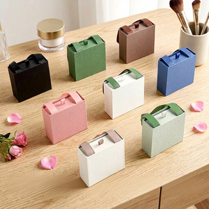 Boîte d'emballage gratuite pour bijoux avec logo personnalisé, organisateur <span class=keywords><strong>de</strong></span> bijoux, boîte à colliers, emballage cadeau pour boucles d'oreilles, boîtes en carton - Product Image 6
