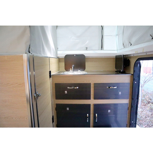 Venta caliente de lujo Mobil <span class=keywords><strong>Mobilhome</strong></span> nuevo diseño carretera 4 litera Offroad de aluminio Overland prefabricada móvil confortable caravana Coche - Product Image 2