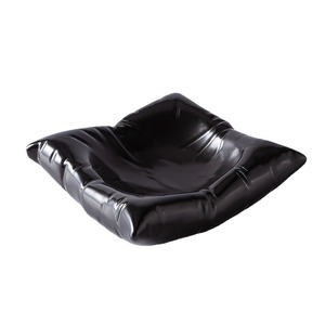 Gối Sáng Tạo Màu Đen Và Trắng Mới Đĩa Gốm Hình Vuông Bộ Đồ Ăn Bằng Gốm Đám Cưới Nhà Hàng Khách Sạn - Product Image 5