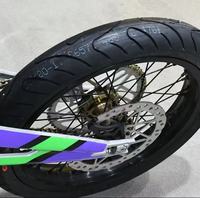 Nouveaux pneus Supermoto SRJ 17 pouces pour Surron LBX Light Bee X 2025 2026 70/90-17 90/80-17 60V 8000W Vélo électrique haute performance