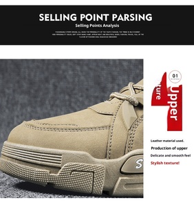 Chaussures de sport décontractées pour hommes German <span class=keywords><strong>Camel</strong></span> Dynamic, solides, respirantes, imperméables, pour le printemps, l'automne, les voyages et la randonnée en montagne - Product Image 5