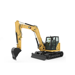 Excavadora usada original Cat 308E CR, miniexcavadora de segunda mano Caterpillar de 8,4 toneladas, precio barato Cat 308E CR en stock - Product Image 1