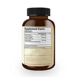 Nouveauté : capsules de curcuma, soutient la santé du système digestif pour les hommes et les femmes, extraits de plantes de curcuma biologiques - Product Image 6