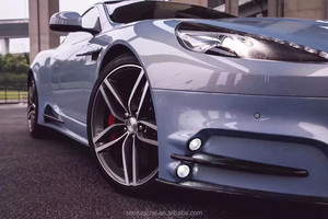 ชุดแต่งคาร์บอนไฟเบอร์ Aston Martin DB9 MSY Style ประกอบด้วยกันชนหน้า กันชนหลัง ดิฟฟิวเซอร์ สเกิร์ตข้าง สำหรับอัพเกรด DB9 รุ่นใหม่ - Product Image 4