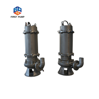 Pompe centrifuge marine submersible haute pression en acier inoxydable pour eaux usées