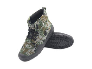 מגפי ג 'ונגל הסוואה סגנון בד חיצוני צייד מגפי מפעל - Product Image 3