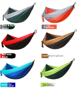 <span class=keywords><strong>Hamaca</strong></span> Moderna, Resistente, Plegable y Portátil para Exteriores, de Tela de Paracaídas de Nailon, con Logotipo Personalizado, Individual/Doble, para Camping y Parque - Product Image 5
