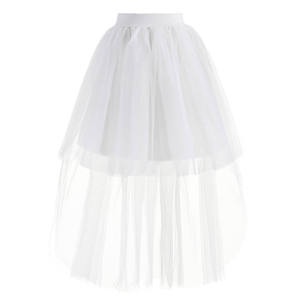 <span class=keywords><strong>Jupe</strong></span> longue en tulle noir taille naturelle pour <span class=keywords><strong>femme</strong></span> 2026, respirante, écologique, asymétrique, style décontracté, punk, gothique, carnaval - Product Image 6