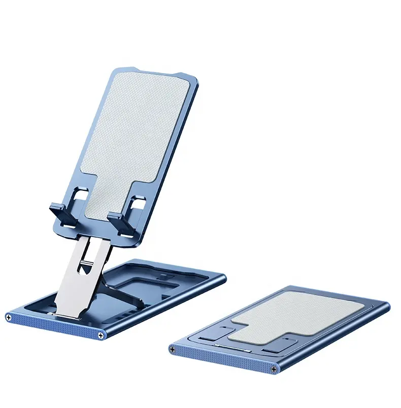 Fancy Color and Design Aluminum Alloy Portable Phone Stand Lifting Foldable Adjustment Holder