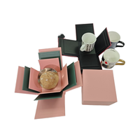 Boîte cadeau surprise papillon de mariage, boîte cadeau romantique de luxe, emballage cadeau personnalisé