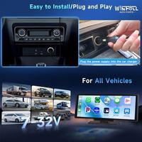 Radio FM con Navegación GPS para Auto de 10.26 Pulgadas, Control por Voz, Carplay, Llamadas Inalámbricas, 2GB de RAM Integrada, GPS, Pantalla RGB, 1 Año de Garantía