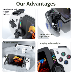 Consola de Videojuegos Retro Portátil M25 M28, Pantalla IPS de 7.1'', 128 GB, Más de 20000 Juegos, Consola Portátil con <span class=keywords><strong>EmuELEC</strong></span> RK3566 - Product Image 4