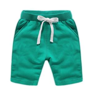 Pantalones Cortos de Verano para Niños al por Mayor, Personalizados, Cómodos, Suaves, 100% Algodón, Color Liso, para Bebés y Niños Pequeños - Product Image 2