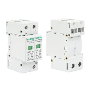 choosing a 2P 200V 275V ac spd current surge arrester protection protector suntree supply