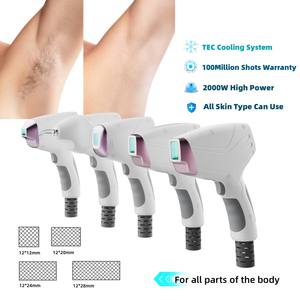 Ice Platinum Alexandrite Dioda <span class=keywords><strong>Laser</strong></span> Alat Terapi Penghilang Rambut untuk Salon Pribadi Pria - Product Image 3