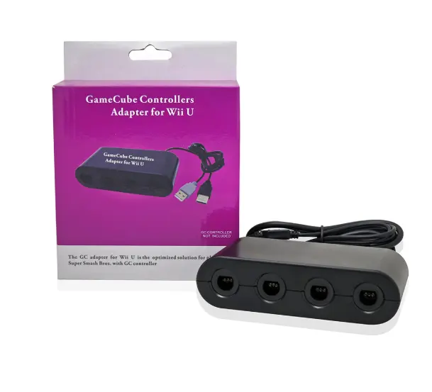 Controller Adapter For Nintendo Wii U Gamecube Controller Adapter Controller Adapter For PC/Switch