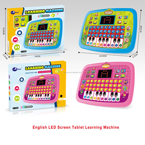 Tablette Éducative Bilingue Lumineuse pour Enfants, <span class=keywords><strong>Ordinateur</strong></span> Portable d'Apprentissage en Plastique, Jouet Éducatif Précoce pour Bébé - Product Image 6