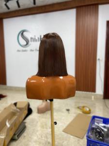 Perruque en cheveux humains du Vietnam, directement de l'usine, 100% cheveux vierges Remy, densité naturelle, style personnalisé, vente en gros, exportation - Product Image 3