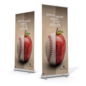 Tùy chỉnh nhôm kinh tế có thể thu vào đứng cuộn cuộn lên kéo lên Pop <span class=keywords><strong>Up</strong></span> đứng biểu ngữ - Product Image 5