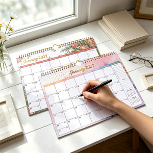 Calendario de pared 2027 de enero a diciembre, planificador de 12 meses con notas y lista de tareas para uso en el hogar y la oficina - Product Image 2