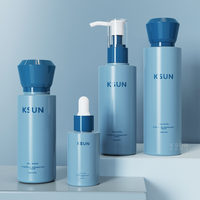 Ensemble de bouteilles cosmétiques PETG 30ml 100ml 150ml 180ml Bouteille à pompe à lotion en plastique avec pompe