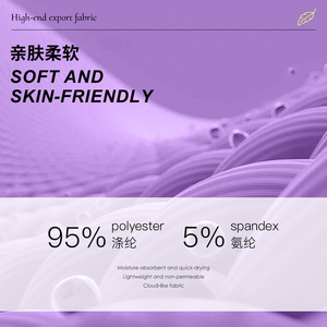 Women's Purple V-Neck <b>Scrub</b> Top Moisture Wicking Knitted Split Set Uniform For Nurses Medical Staff - Product Image 5