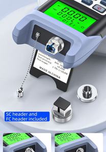 Độ chính xác cao quang điện Meter SC/LC/ST/FC kết nối xách tay OPM FTTH công cụ Kit - Product Image 5
