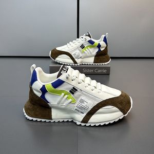 Zapatos deportivos informales de tendencia de moda para hombres, malla nueva transpirable, parte inferior gruesa, papá <span class=keywords><strong>Forrest</strong></span> Gump para otoño, explosiones aumentadas - Product Image 4