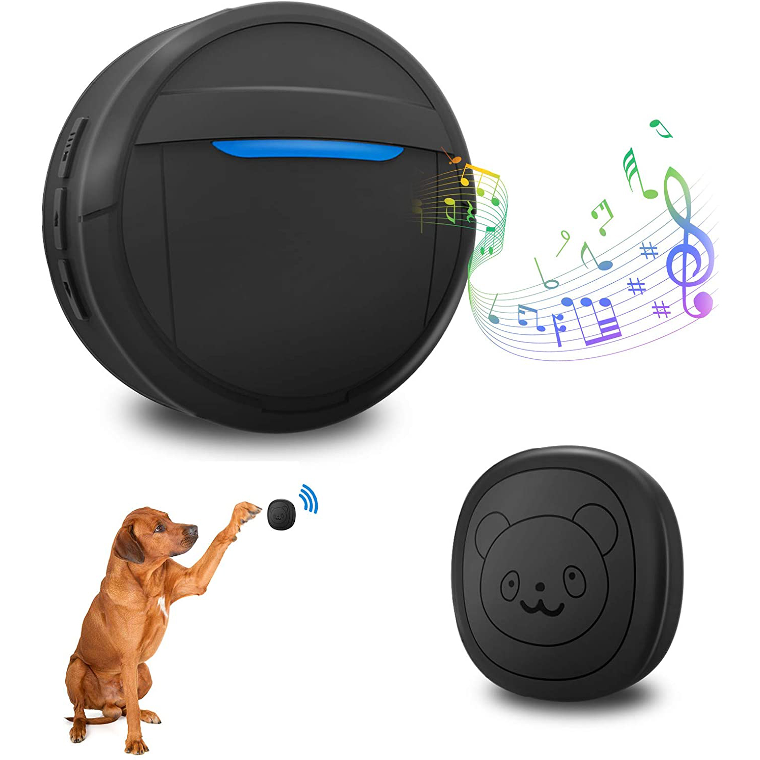 A Wise Choice Everyday low prices 1 Plugin Receiver Daytech Dog Doorbell for Potty Training