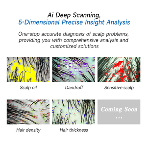 MEIBOYI Latest 23.8 Inch HD Hair Follicles Scalp Scanner Detector Hair Analyzer Scalp Hair Analysis <strong>Microscope</strong> Beauty Machine - Product Image 6