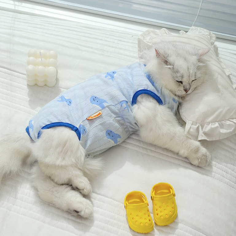 ผ้าคลุมท้องเด็กวาฬสีน้ำเงิน