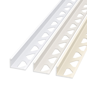 Thả vận chuyển mẫu miễn phí hiện đại kim loại nhôm hình chữ L gạch TRIM góc cho góc tường viền TRIM trực tiếp từ nhà máy - Product Image 2