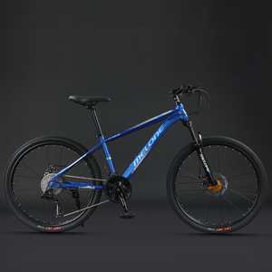 New Design 26'' Aluminum Handlebar System Carbon Steel <b>Frame</b> Full Suspension Disc 27-speed Downhill Mountain Ns-zl108 New - Product Image 5