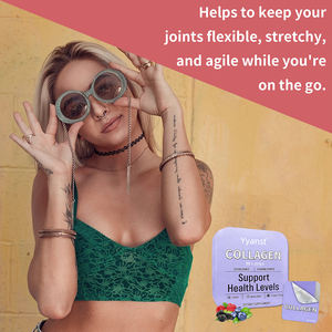 Bandes buvables de vitamines sans sucre OEM/ODM pour soutenir les articulations, la flexibilité de la peau, le blanchiment, supplément de collagène végétalien, sans gluten, naturel - Product Image 3