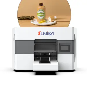 UV-A3 Sunika Cheapest Second Hand Roll To Roll Efficient Mural Wall Printing 12 Inch Print UV Flatbed Printer