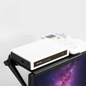 USSE Tela Top Prateleira Suporte de Armazenamento TV Top, <span class=keywords><strong>2</strong></span> Perna Ajustável Prateleira Monitor de Tela Prateleira Superior <span class=keywords><strong>para</strong></span> Celular Suporte - Product Image 6