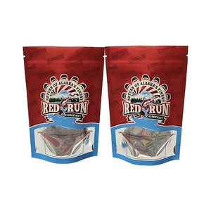 Sacs d'emballage alimentaire refermables en Mylar transparents, imprimés sur mesure, pour bonbons gélifiés, avec fenêtre de visualisation, disponibles en 1g, 2g, <span class=keywords><strong>3g</strong></span>, 5g, 10g - Product Image 1