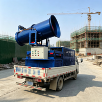 Canon à brouillard industriel pour la réduction de la poussière sur les chantiers de construction