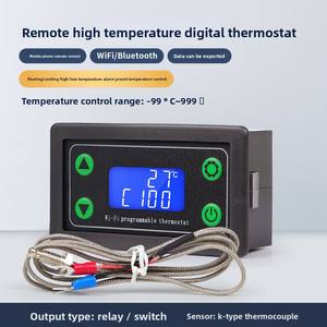 Contrôleur numérique intelligent Commutateur mural de thermostat WiFi intelligent Contrôleur de température d'affichage numérique de salle de sauna numérique - Product Image 5