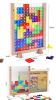 WH 3D Puzzle Tiga Dimensi Blok Bangunan Perakitan Mainan Puzzle Anak-anak Pelatihan Berpikir Anak Pendidikan Dini