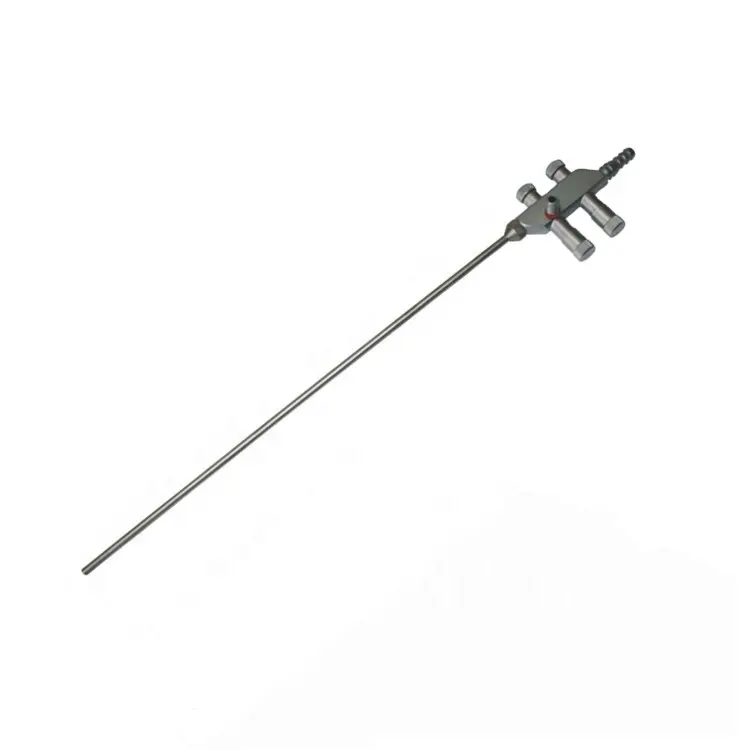 Medical手術器具Laparoscopic Instruments 5ミリメートルStainless Steelボタン再利用可能な吸引灌漑チューブ