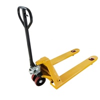 Chariot à palettes manuel hydraulique 1T 2T 3T avec roues en PU/Nylon, modèle CBY à fourches longues, en promotion – Usine Muduo 2026